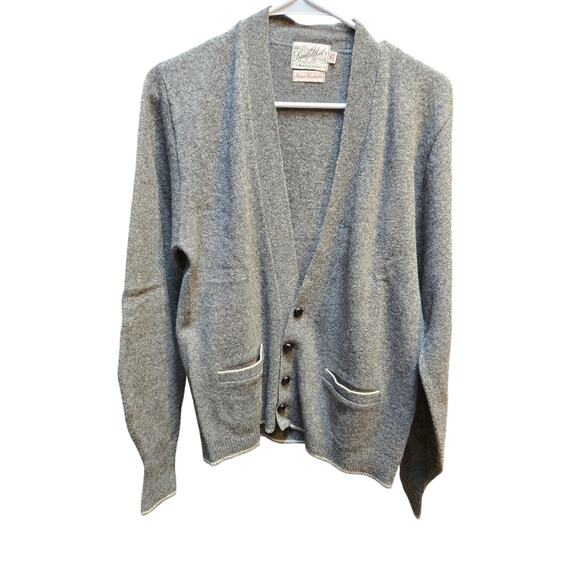 Barclay M vintage lambs wool cardigan - Picture 1 of 10
